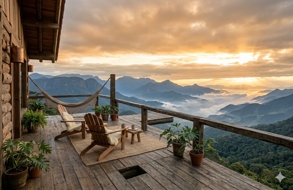 Vista panorâmica da Serra